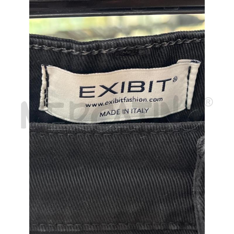 JEANS UOMO EXIBIT NERO BOTTONI ARGENTATI | Mercatino dell'Usato Teramo 2