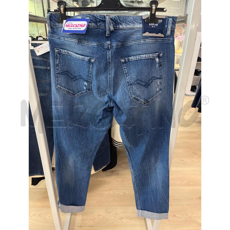 JEANS UOMO REPLAY CHIARO SCURO CON MINISTRAPPI | Mercatino dell'Usato Teramo 2