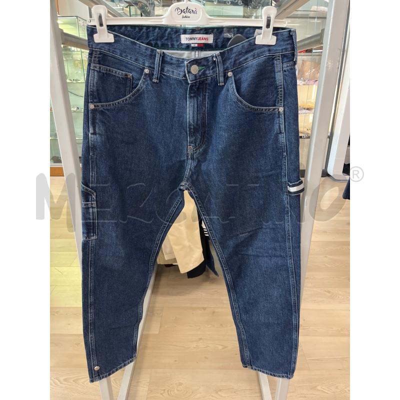 JEANS UOMO TOMMY JEANS BLU NOTTE FASCIA LATERALE | Mercatino dell'Usato Teramo 1