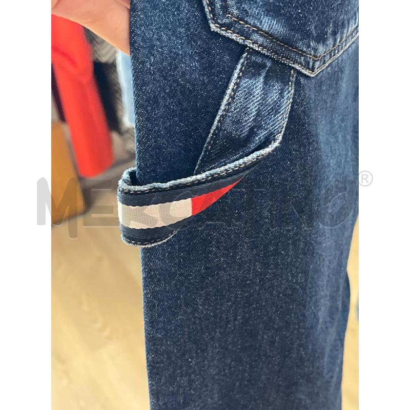 JEANS UOMO TOMMY JEANS BLU NOTTE FASCIA LATERALE | Mercatino dell'Usato Teramo 4