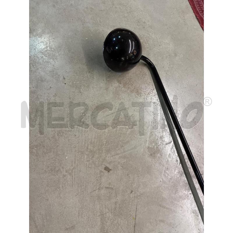 LAMPADARIO DESIGN ANNI 90 NERO FERRO ALOGENO CHE ILLUMINA IL SOFFITTO  CIRCOLARE DESIGN TRE CI LUCE | Mercatino dell'Usato Teramo 4