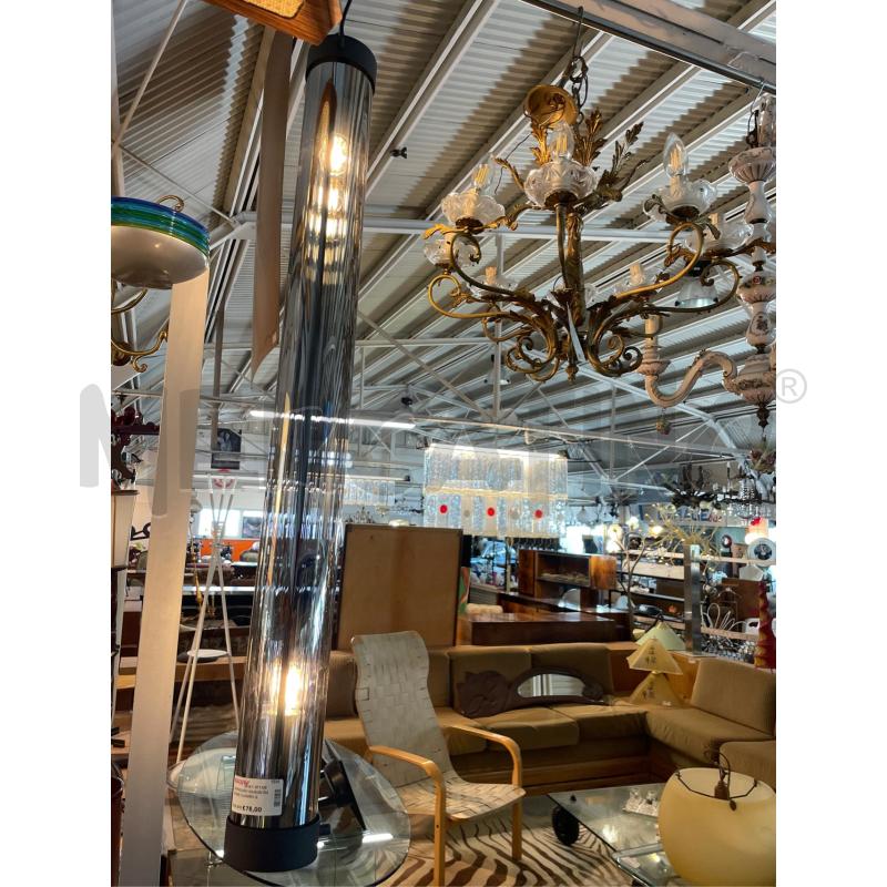 LAMPADARIO MAISON DU MONDE CILINDRO GRIGIO MODERNO  | Mercatino dell'Usato Teramo 1
