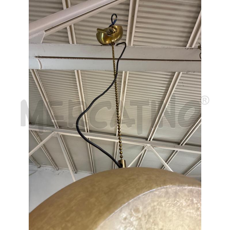 LAMPADARIO SALVATORE GREGORIETTI PER LAMPERTI IN FIBRA DI VETROXL | Mercatino dell'Usato Teramo 4