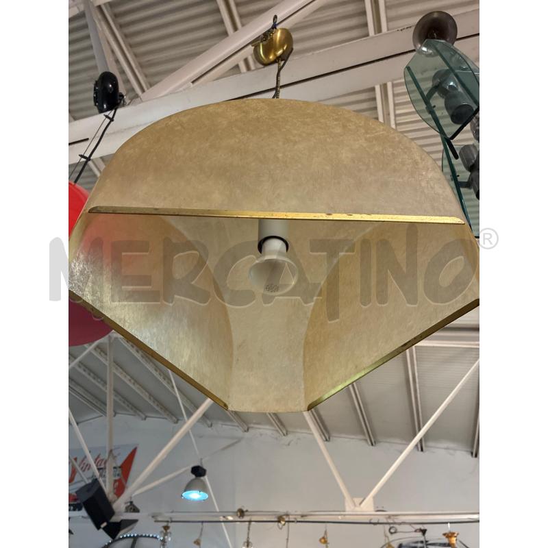 LAMPADARIO SALVATORE GREGORIETTI PER LAMPERTI IN FIBRA DI VETROXL | Mercatino dell'Usato Teramo 5