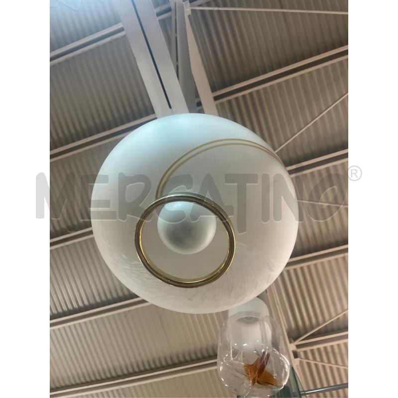LAMPADARIO SFERA E SUPPORTO DORATO | Mercatino dell'Usato Teramo 4