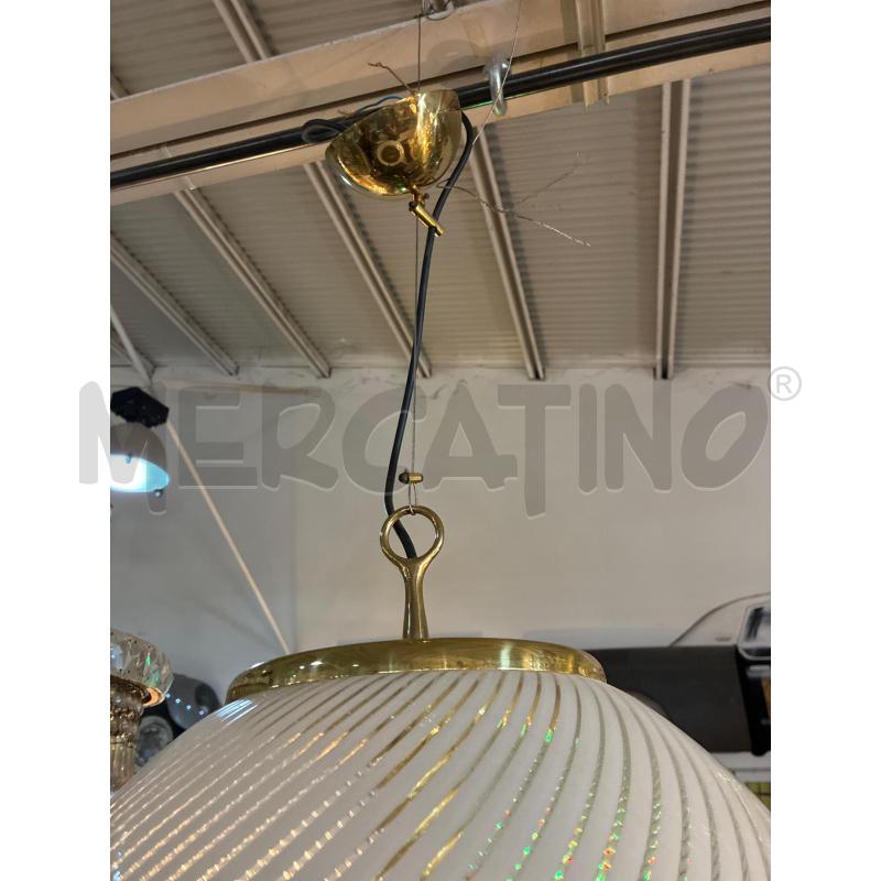 LAMPADARIO VENINI MOD.TESSUTO MURANO DESIGN LUDOVICO DIAZ DE SANTILLANA | Mercatino dell'Usato Teramo 4
