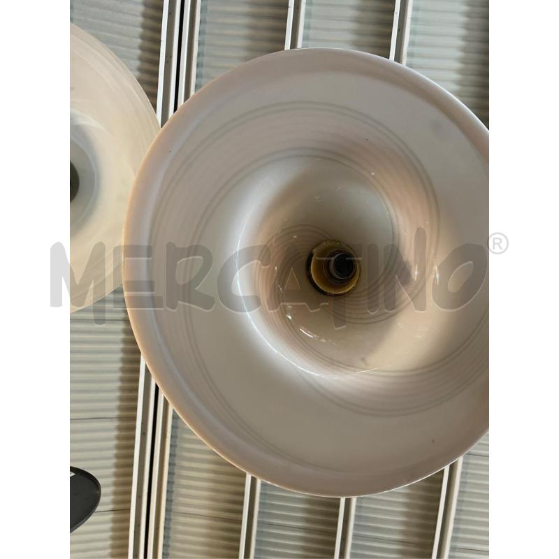 LAMPADARIO VETRO MURANO ROSA ANNI 80 DM60 | Mercatino dell'Usato Teramo 2