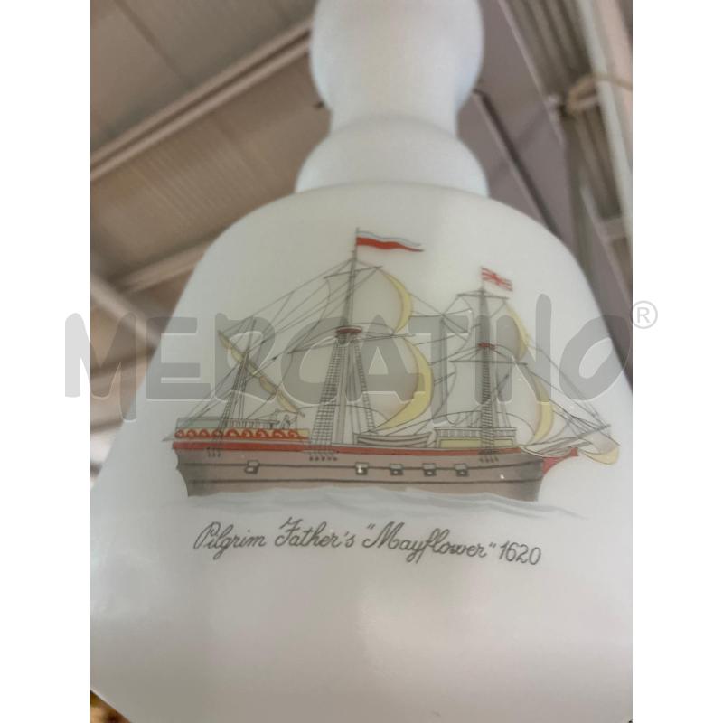 LAMPADARIO VINTAGE CARAVELLE OPALINA BIANCA | Mercatino dell'Usato Teramo 5