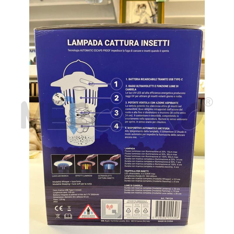 LAMPADA CATTURA INSETTI | Mercatino dell'Usato Teramo 2