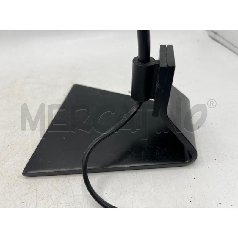 LAMPADA DA TAVOLO NERO STELO CURVO DESIGN | Mercatino dell'Usato Teramo 4