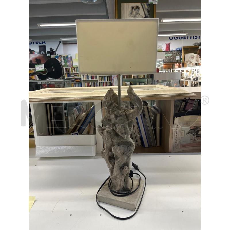 LAMPADA FORMA TRONCO TIPO LUME | Mercatino dell'Usato Teramo 1