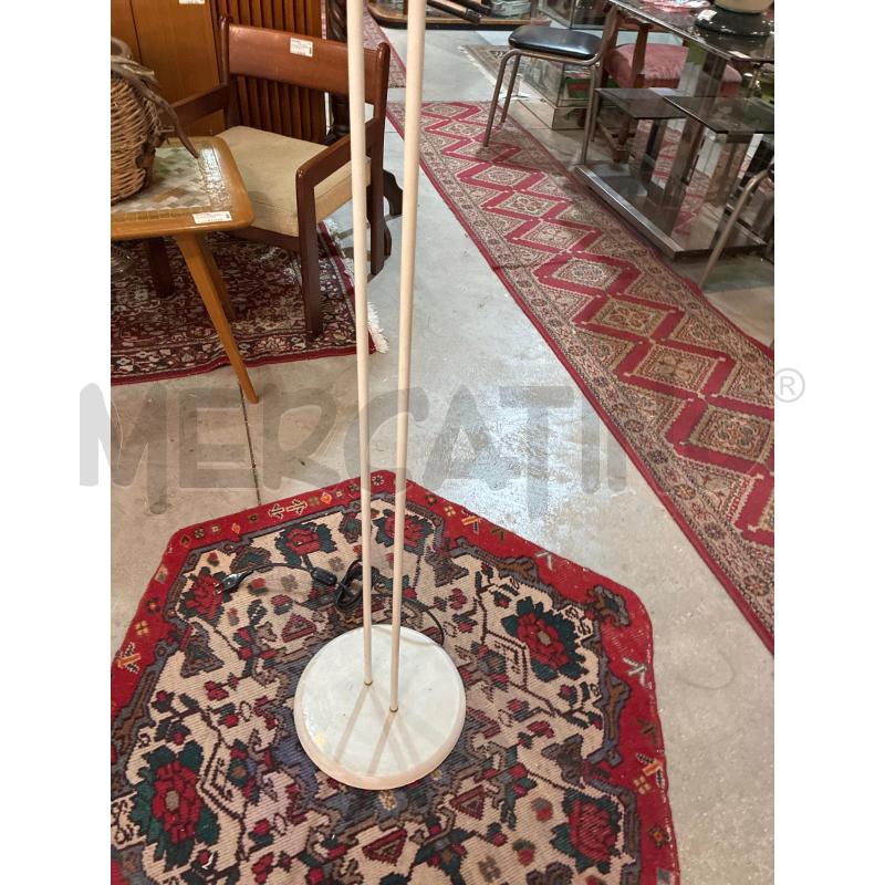 LAMPADA PIANTANA METALLO BIANCO E ORO ALOGENA  | Mercatino dell'Usato Teramo 3