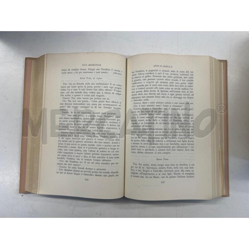 LB 3 VOLUMI SHAKESPEARE TEATRO SANSONI FIRENZE GENNAIO 1950 | Mercatino dell'Usato Teramo 5