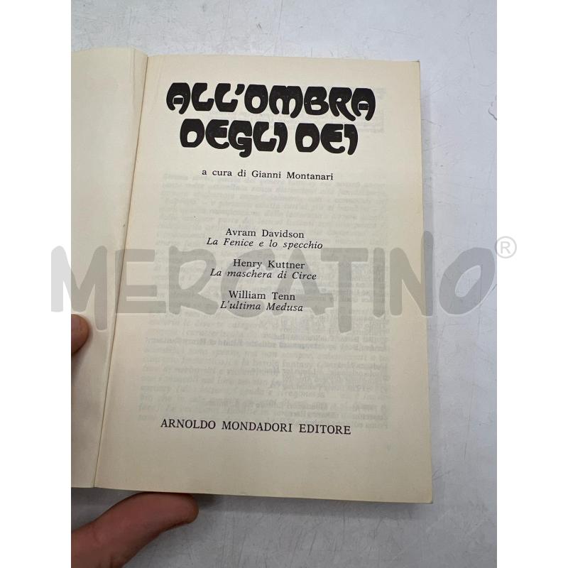LB ALL'OMBRA DEGLI DEI PRIMA EDIZIONE 1979 MONDADORI | Mercatino dell'Usato Teramo 3