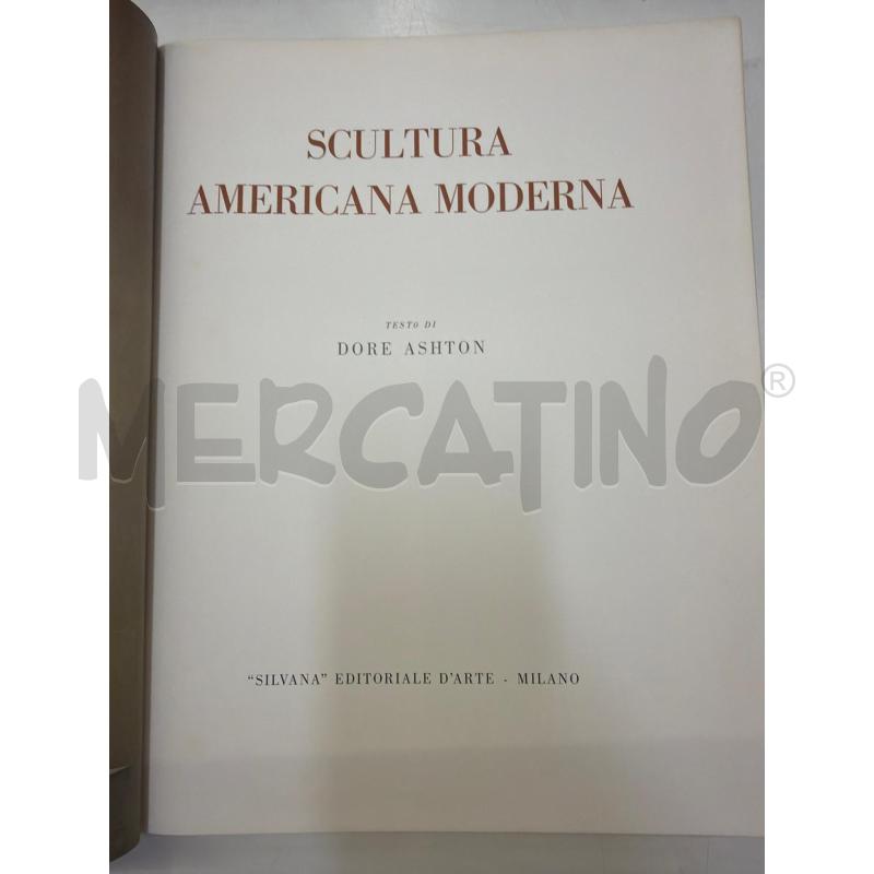 LB ARTE SCULTURA AMERICANA MODERNA ASHTON | Mercatino dell'Usato Teramo 2