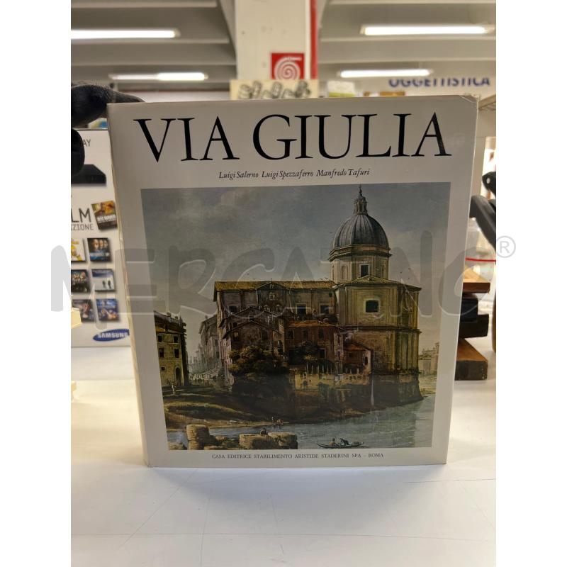 LB ARTE VIA GIULIA - SALERNO , SPEZZAFERRO - TAFURI - STADERINI - 1973 | Mercatino dell'Usato Teramo 1