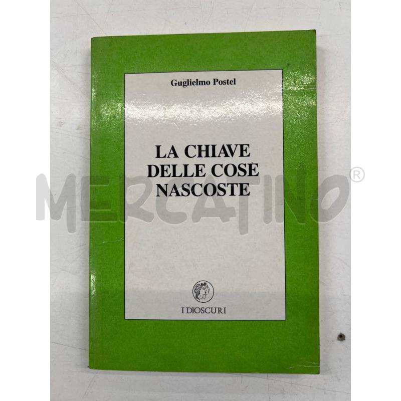 LB CHIAVE COSE NASCOSTE POSTEL DIOSCURI 1987 | Mercatino dell'Usato Teramo 1