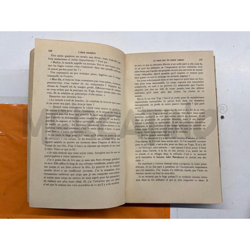 LB L'INDE SECRETE PAUL BRUNTON 1937 PARIS | Mercatino dell'Usato Teramo 3