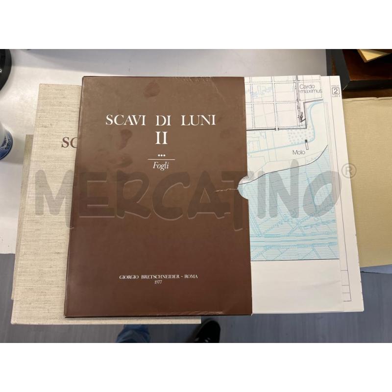 LB SCAVI DI LUNI II 2 VOL + FOGLI BRETSCHNEIDER | Mercatino dell'Usato Teramo 3