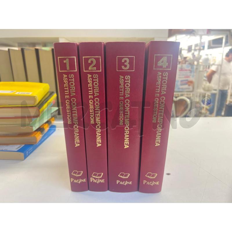 LB STORIA CONTEMPORANEA ASPETTI E QUESTIONI 4 VOLUMI 1999 | Mercatino dell'Usato Teramo 1