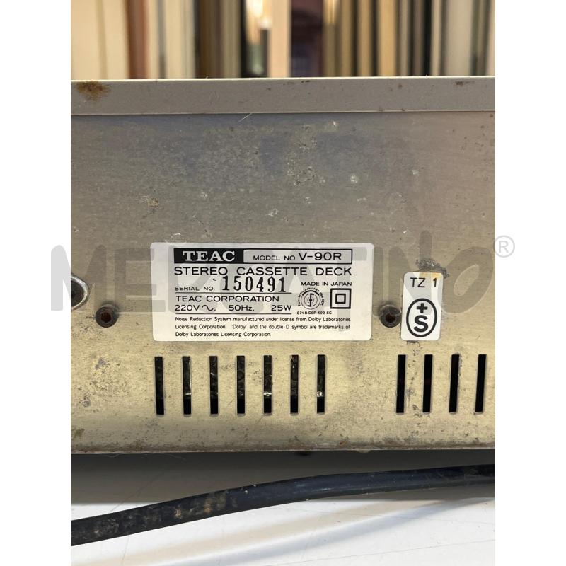 LETTORE CASSETTE TEAC V-90 RX  | Mercatino dell'Usato Teramo 3