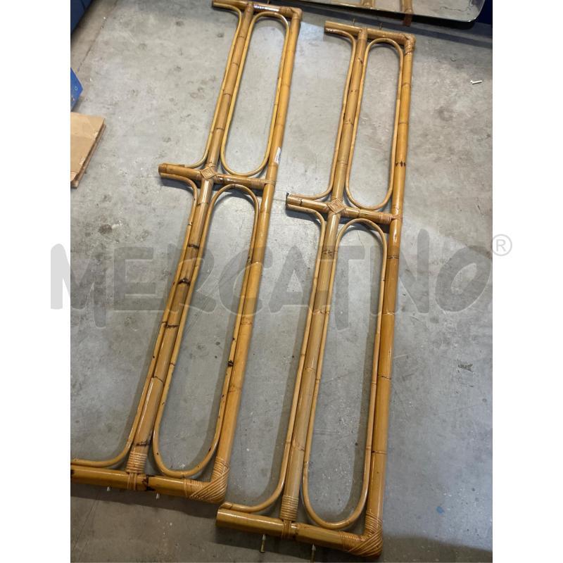LETTO SINGOLO VIMINI BAMBU'  | Mercatino dell'Usato Teramo 4