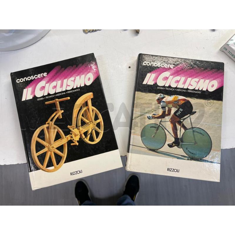 LIBRO 2 VOL CONOSCERE IL CICLISMO 1985 | Mercatino dell'Usato Teramo 1