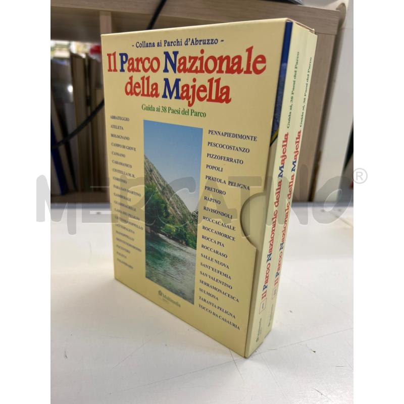 LIBRO 2 VOL PARCO NAZIONALE DELLA MAJELLA | Mercatino dell'Usato Teramo 1