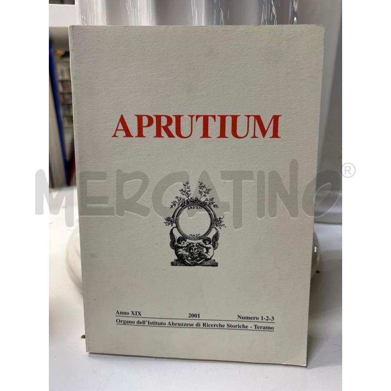 LIBRO APRUTIUM 2001 ANNO XIX | Mercatino dell'Usato Teramo 1