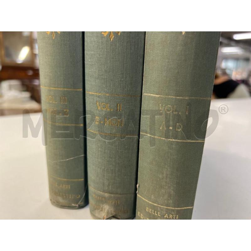 LIBRO ARTE 3 VOLUMI ARTECATALOGO VESUVIO NO SOVRACOPERTINA NUMERATA 1073 ANNO 1972 | Mercatino dell'Usato Teramo 2