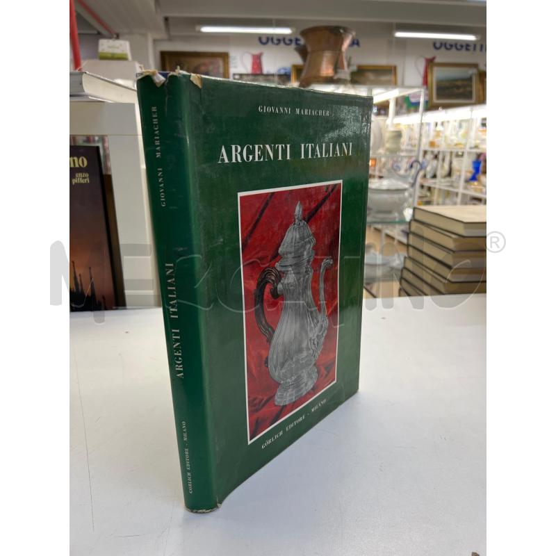 LIBRO ARTE ARGENTI ITALIANI MARIACHER | Mercatino dell'Usato Teramo 1