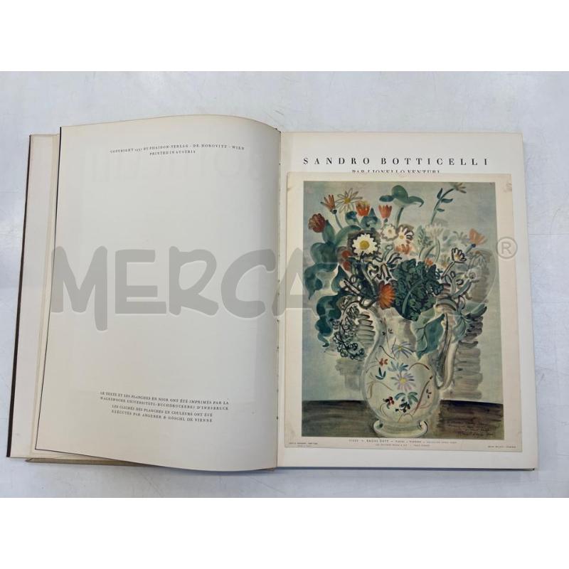 LIBRO ARTE BOTTICELLI | Mercatino dell'Usato Teramo 2
