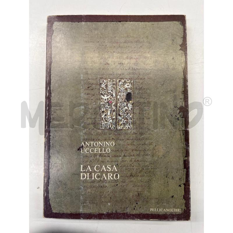 LIBRO ARTE LA CASA DI ICARO ANTONINO UCCELLO 1980 | Mercatino dell'Usato Teramo 1