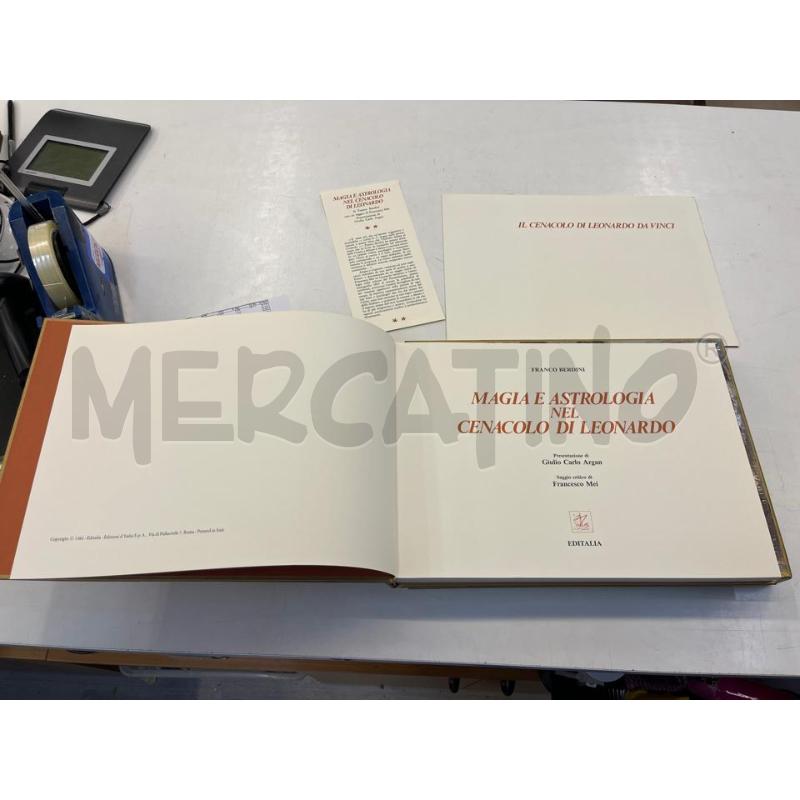 LIBRO ARTE MAGIA ASTROLOGIA CENACOLO LEONARDO 1982 EDITALIA | Mercatino dell'Usato Teramo 2