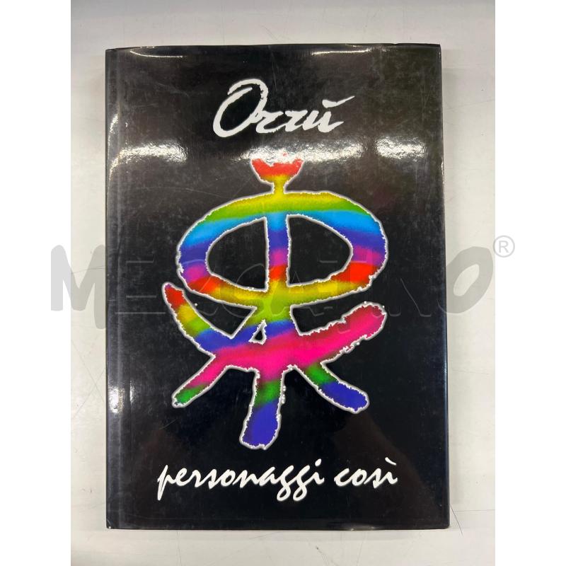 LIBRO ARTE ORRU PERSONAGGI COSI | Mercatino dell'Usato Teramo 1