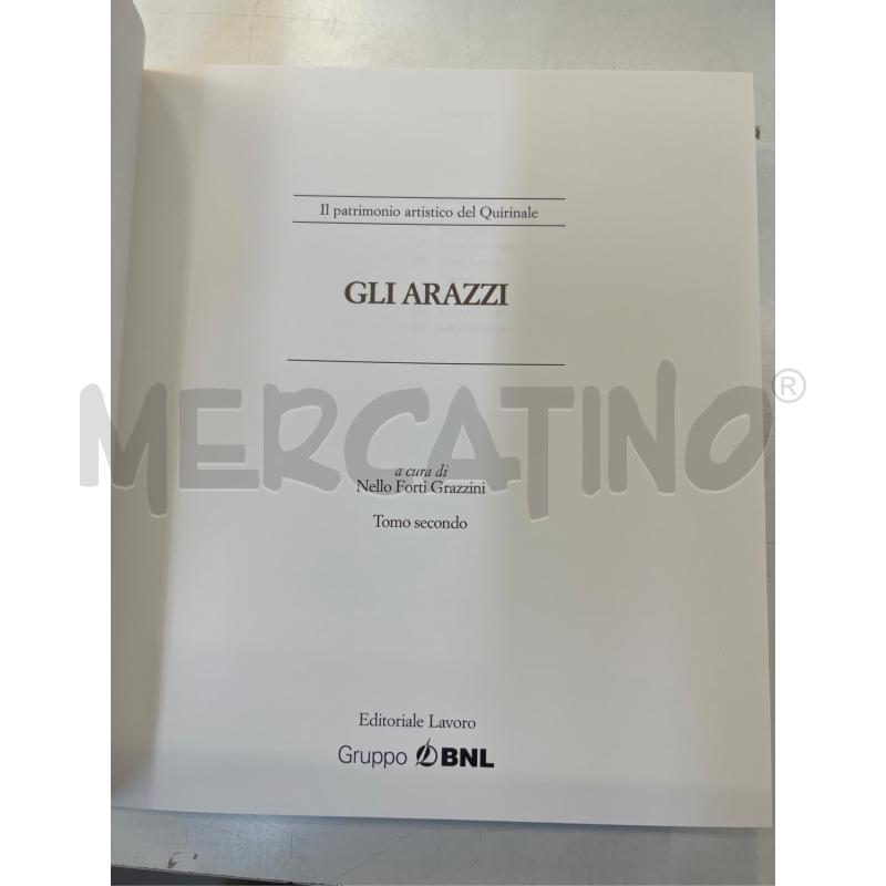 LIBRO GLI ARAZZI BNL 2 VOLUMI | Mercatino dell'Usato Teramo 3