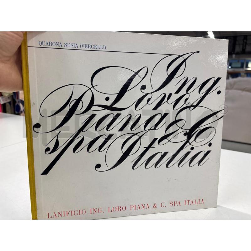 LIBRO LANIFICIO ING. LORO PIANA & C. SPA  | Mercatino dell'Usato Teramo 1