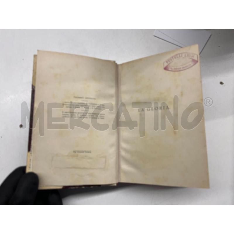 LIBRO LA GLORIA D'ANNUNZIO 1899 TREVES MILANO RILEGATURA DI PREGIO | Mercatino dell'Usato Teramo 3