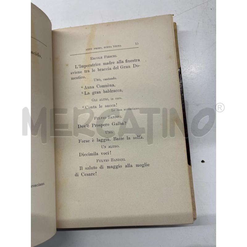 LIBRO LA GLORIA D'ANNUNZIO 1899 TREVES MILANO RILEGATURA DI PREGIO | Mercatino dell'Usato Teramo 5
