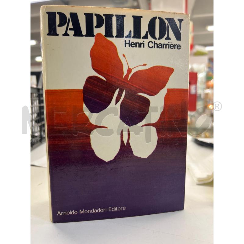 LIBRO PAPILLON HENRI CHARRIERE XII EDIZIONE - MONDADORI EDITORE  | Mercatino dell'Usato Teramo 1