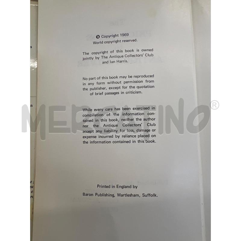 LIBRO PRICE GUIDE ANTIQUE SILVER HARRIS | Mercatino dell'Usato Teramo 2