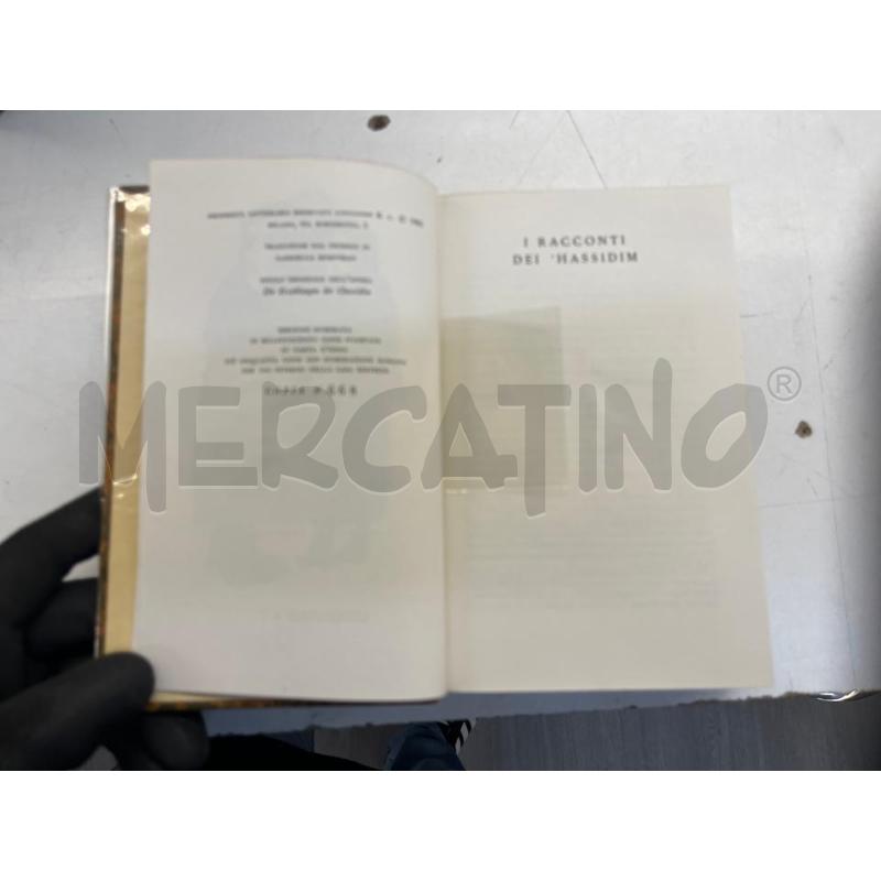 LIBRO RACCONTI DEI HASSIDIM BUBER LONGANESI 1962 EDIZ NUMERATA | Mercatino dell'Usato Teramo 3