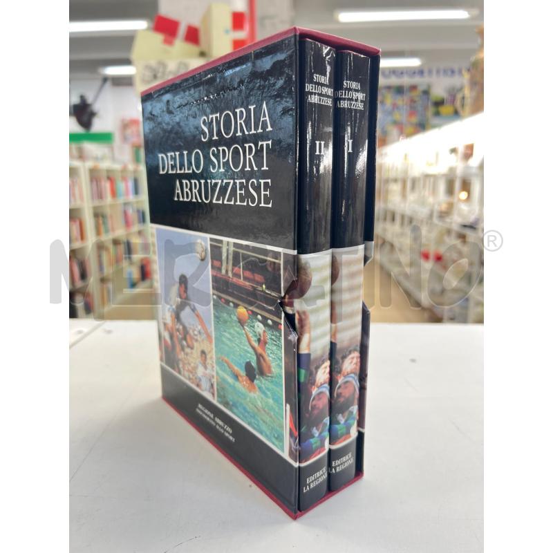 LIBRO STORIA DELLO SPORT ABRUZZESE 2 VOL | Mercatino dell'Usato Teramo 1