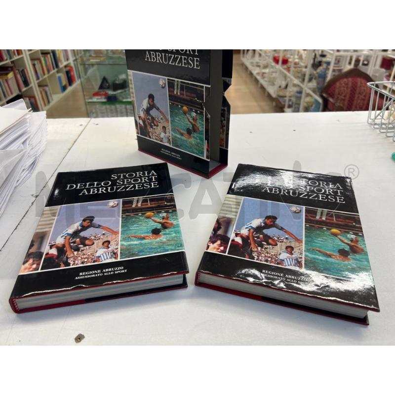 LIBRO STORIA DELLO SPORT ABRUZZESE 2 VOL | Mercatino dell'Usato Teramo 2