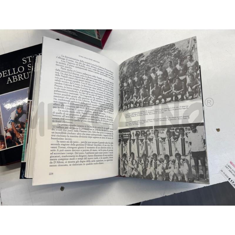 LIBRO STORIA DELLO SPORT ABRUZZESE 2 VOL | Mercatino dell'Usato Teramo 4