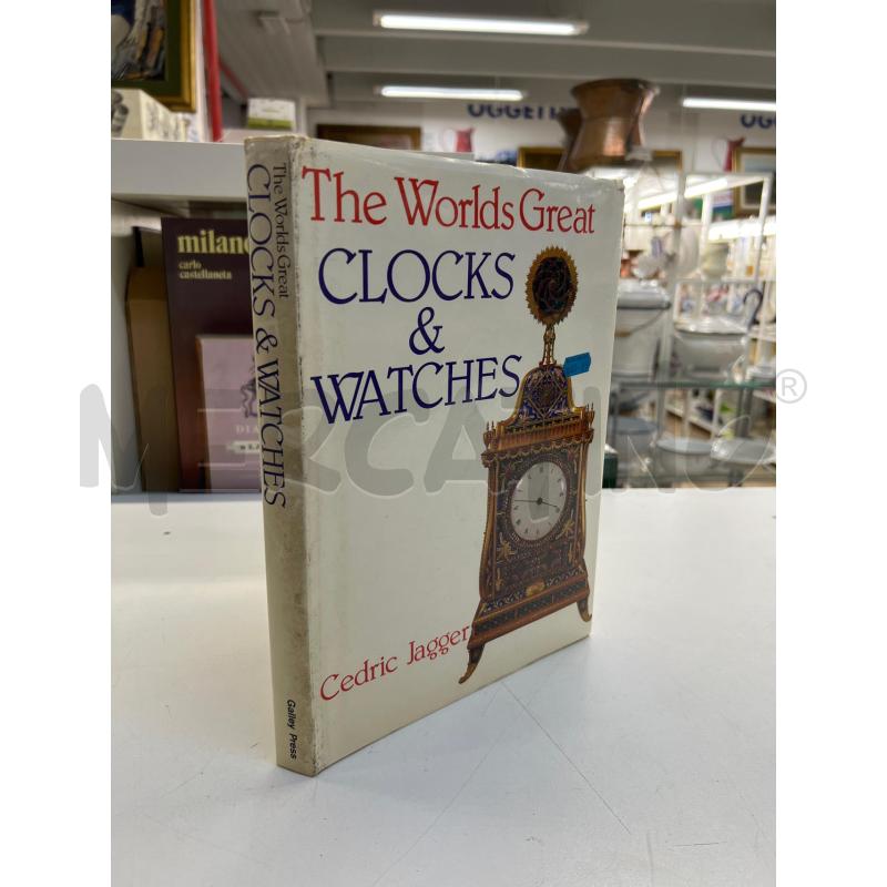LIBRO THE WORLDS GREAT CLOCKS WATCHES JAGGER 1977 | Mercatino dell'Usato Teramo 1