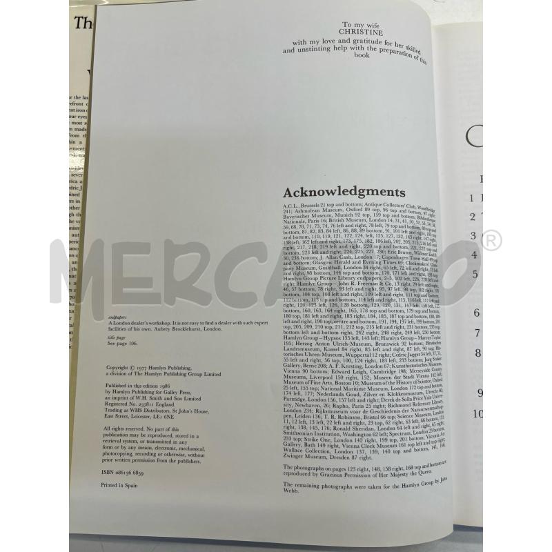 LIBRO THE WORLDS GREAT CLOCKS WATCHES JAGGER 1977 | Mercatino dell'Usato Teramo 3