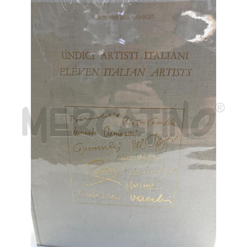 LIBRO UNDICI ARTISTI ITALIANI ANTONIO DEL GUERCIO 1976 | Mercatino dell'Usato Teramo 2