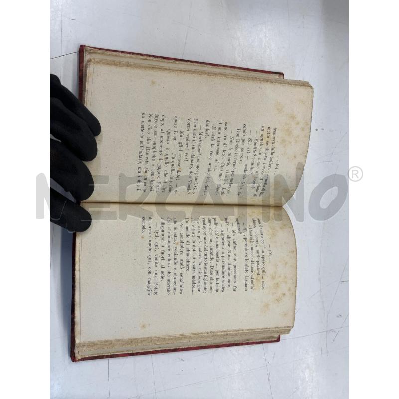 LIBRO VINTAGE DAL TUO AL MIO VERGA TREVES MILANO 1906 SECONDO MIGLIAIO BROSSATURA DI PREGIO | Mercatino dell'Usato Teramo 4