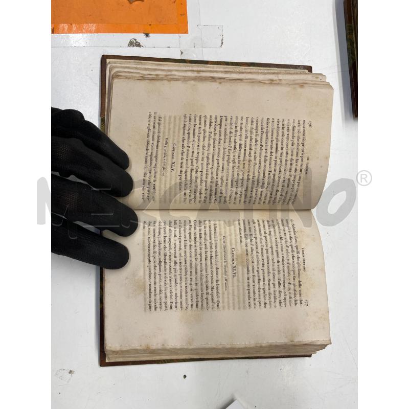 LIBRO VINTAGE IL TESORO BRUNETTO LATINI 1839 TIPI DEL GONDOLIERE | Mercatino dell'Usato Teramo 4